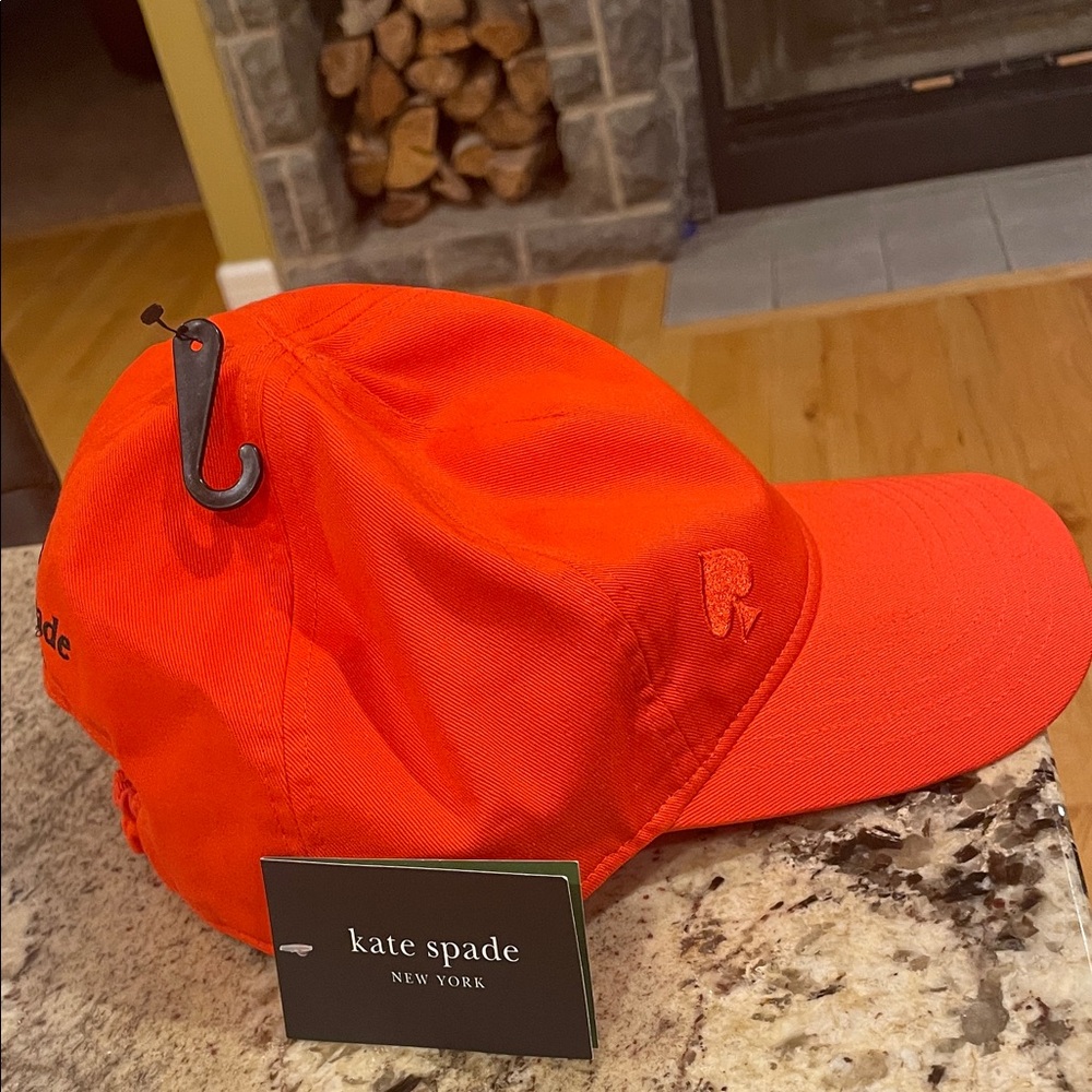 NWT Kate Spade Vibrant Orange Hat